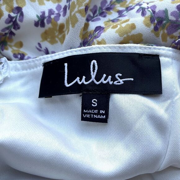 Lulu’s Brynne Floral Print Mini Dress. Size Small. New With Tags. - Picture 14 of 16